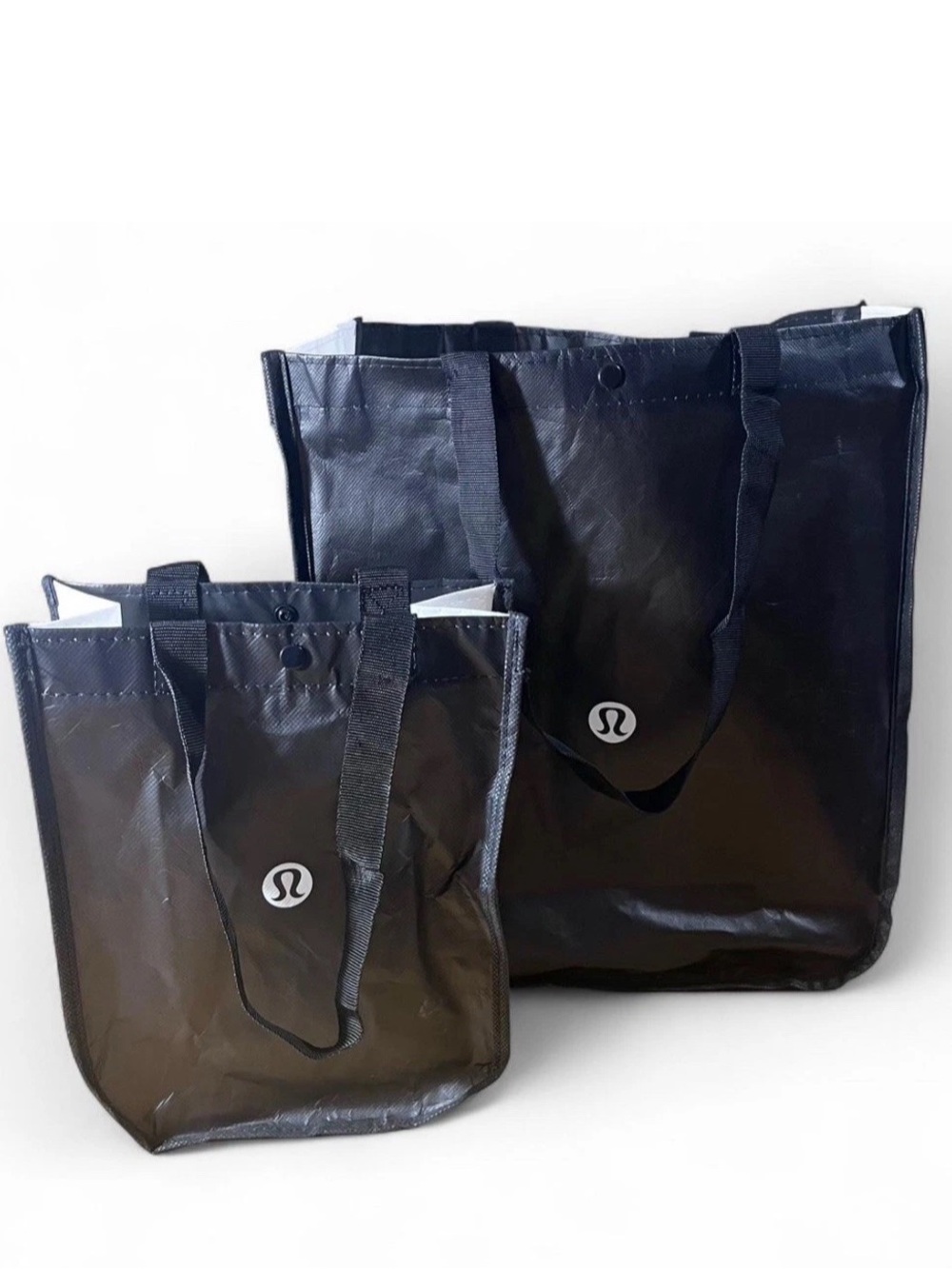 Lululemon Reusable Shopping Bags Lot Of 2
